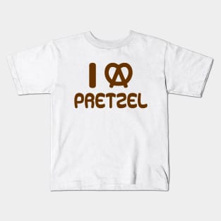 I Heart Pretzel Kids T-Shirt